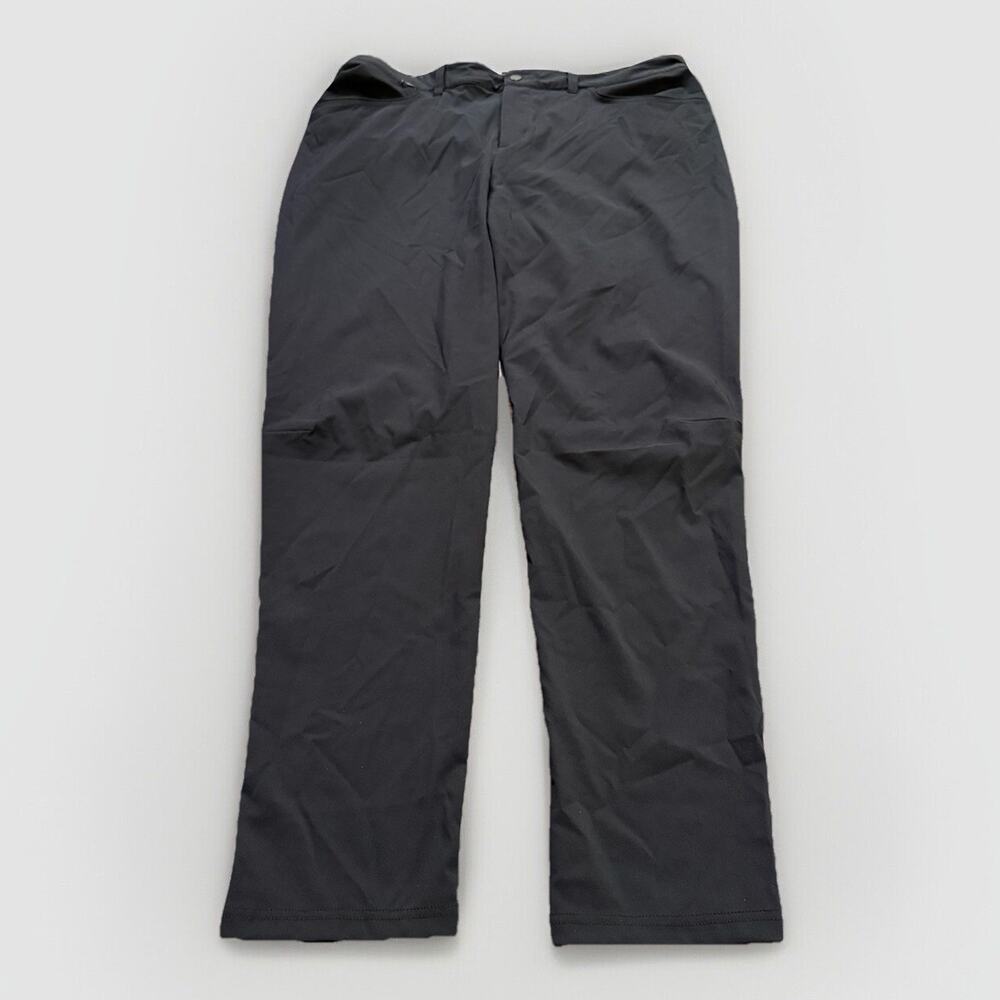 Columbia Womens Black Piney Ridge Straight Leg Active Fit Pants 16/48 AK2773